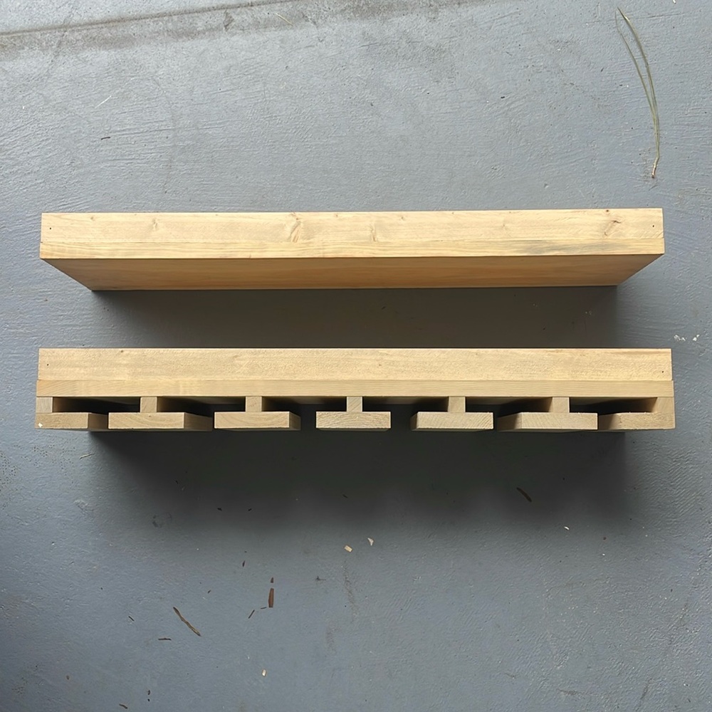 Bar shelves